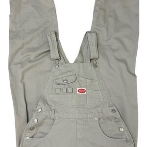 Revolt Women's Beige Denim Overalls-small